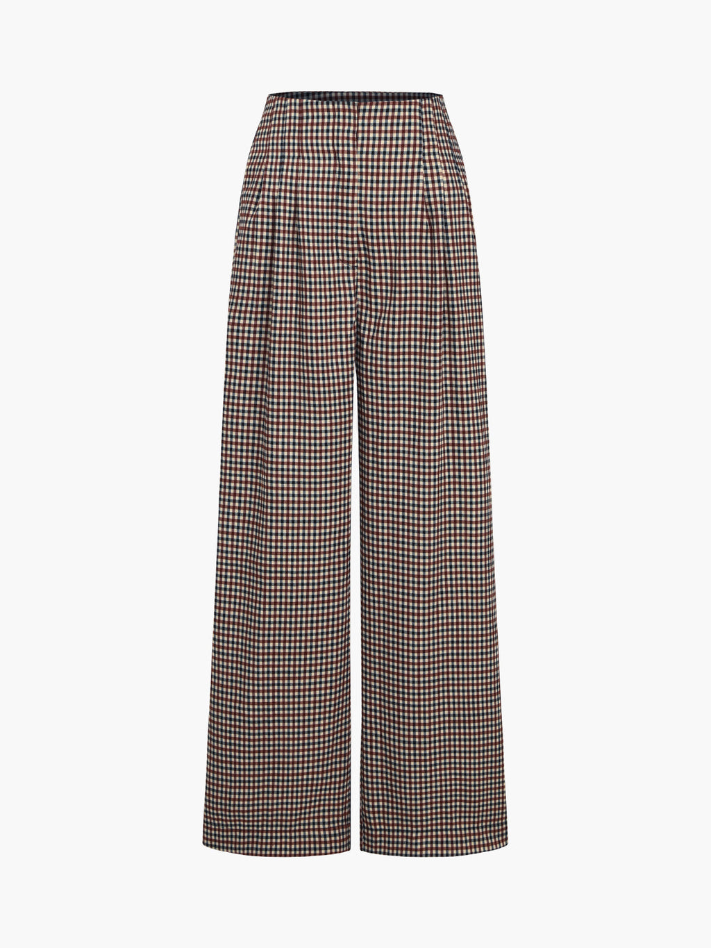 Balık Sırtı Geniş Paça Pantolon
