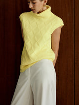 Turtleneck Elmas Kazak Yelek