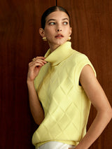 Turtleneck Elmas Kazak Yelek