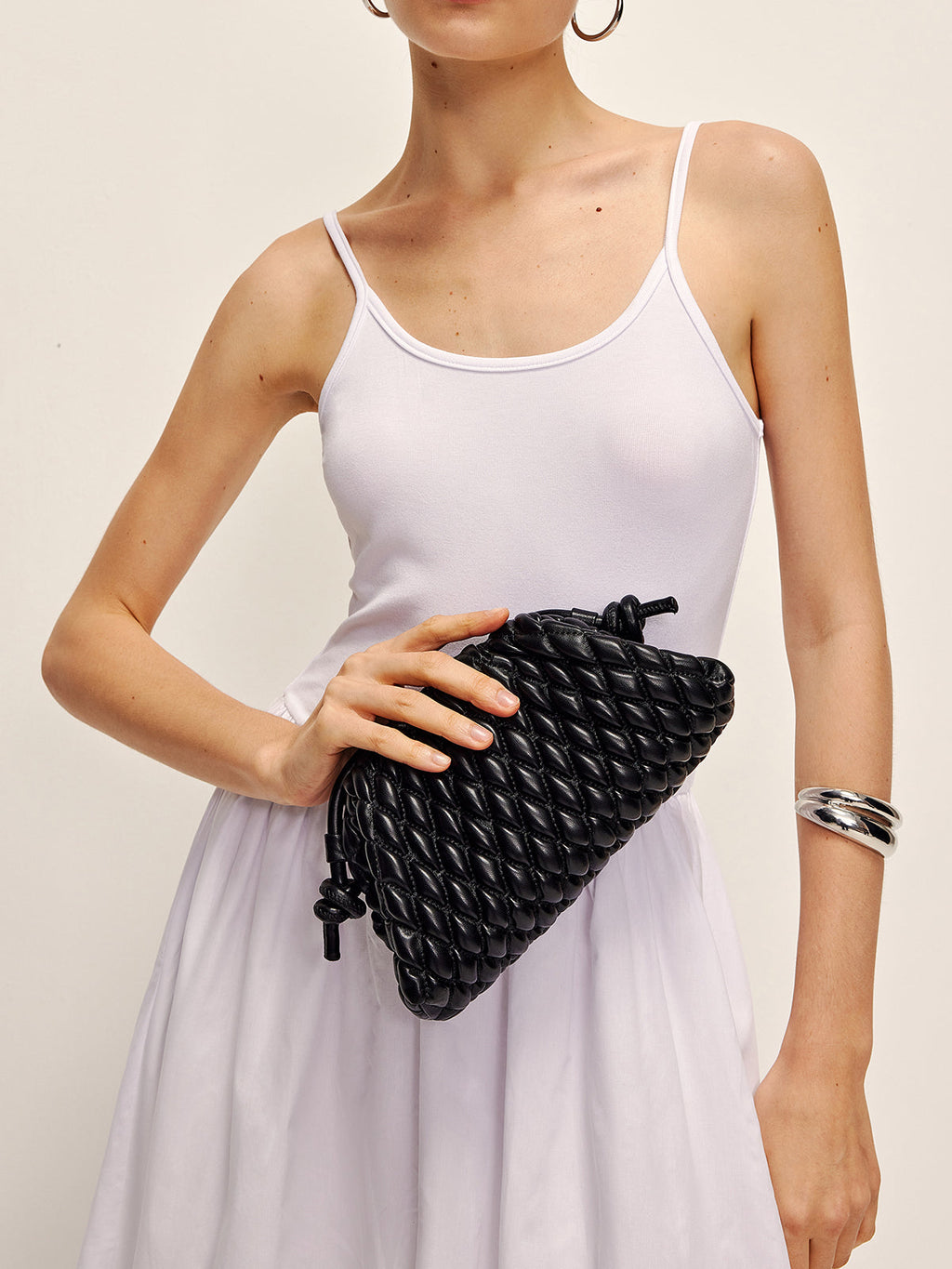 Rhombus Clutch Ve Omuz Çantası