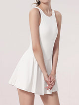 Criss Cross Jersey Aktif Elbise