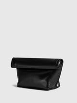 Minimalist Kıvrımlı Kenarlı Zarf Çanta