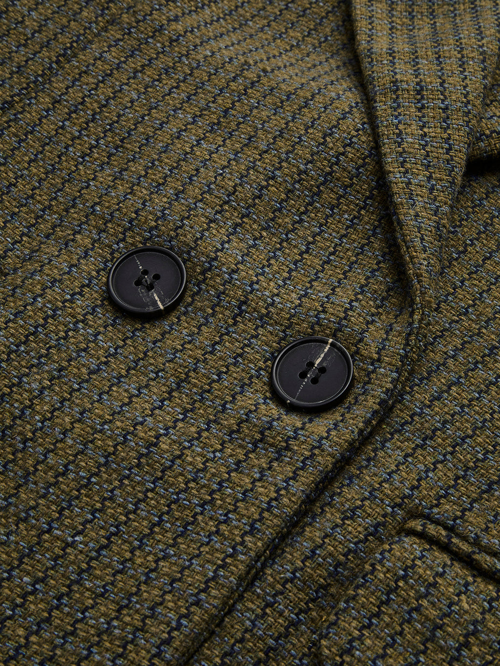Büyük Boy Tüvit Ekose Blazer