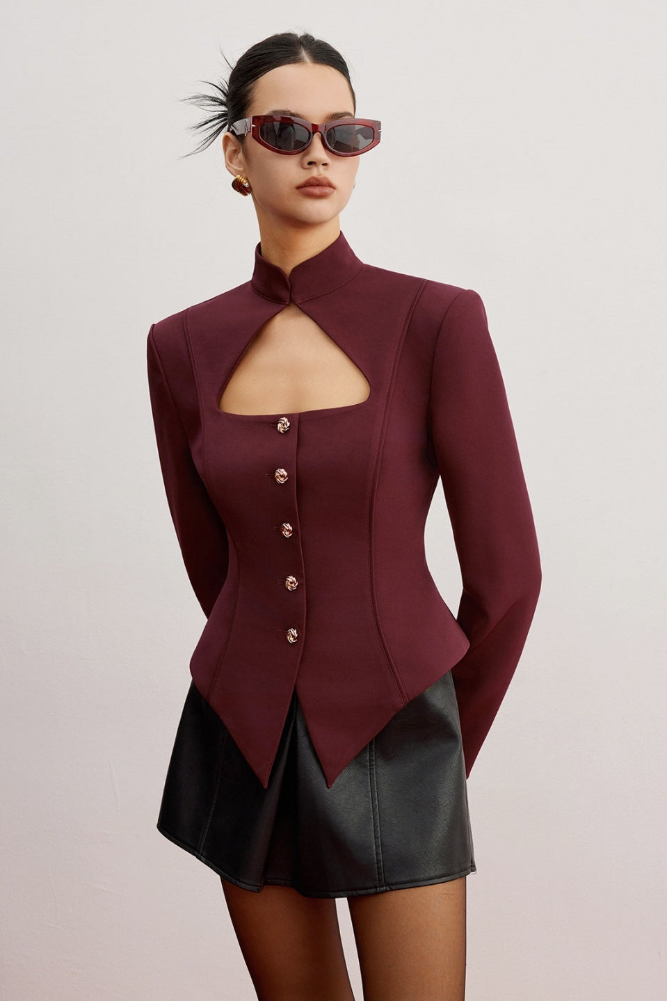 Edwina Dik Yaka Kesimli Blazer