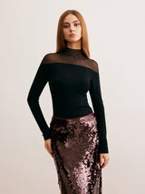 File Panelli Jersey Skinny Eşofman