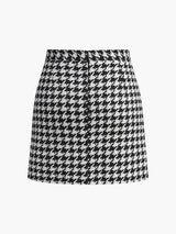 Ekose Tweed Mini Etek