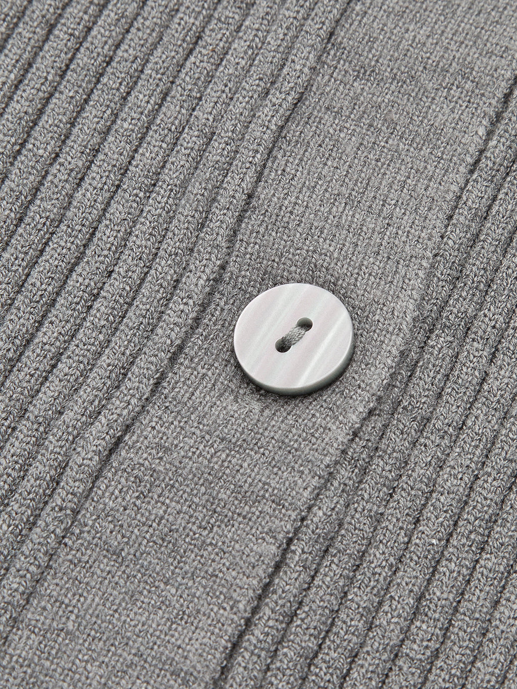 Ribbed Yaka İnce Hırka