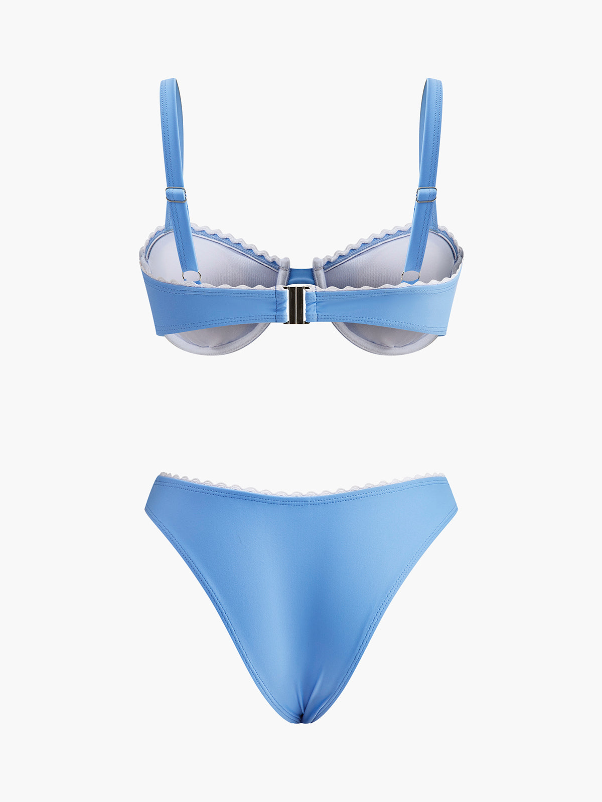 Taraklı Kenarlı Bikini Takımı