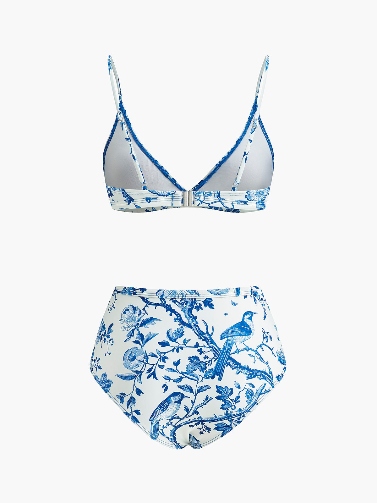 Baskılı Yüksek Bel Bikini Takımı