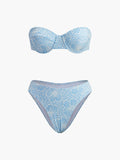Çıkarılabilir Askılı Dantel Bikini Takımı