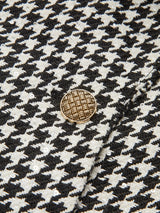 Retro Yaka Düğmeli Blazer