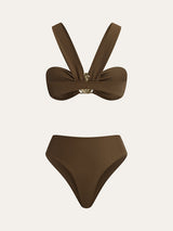 Metal Dekor Bikini Takımı