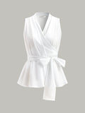 Bağlamalı Peplum Üst
