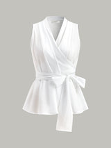 Bağlamalı Peplum Üst