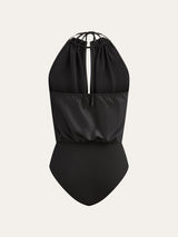 Saten Drapeli Askılı Body