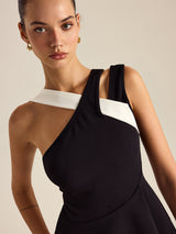Asimetrik Peplum Üst