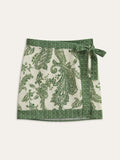 Paisley Desenli Sarma Etek