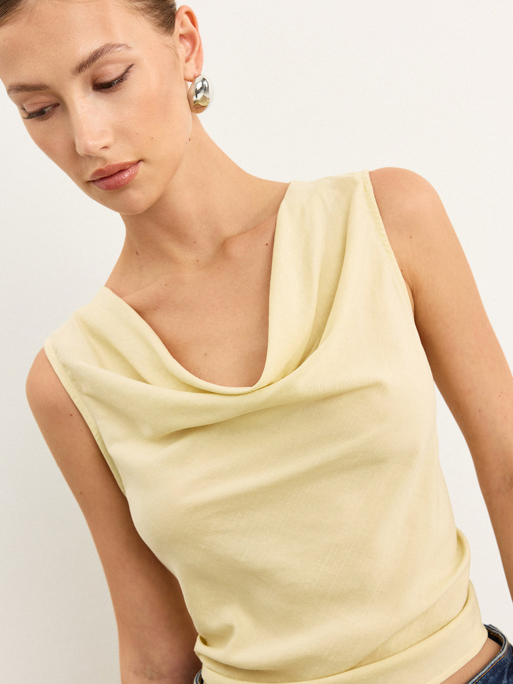 Bağlamalı Fiyonklu Tank Top