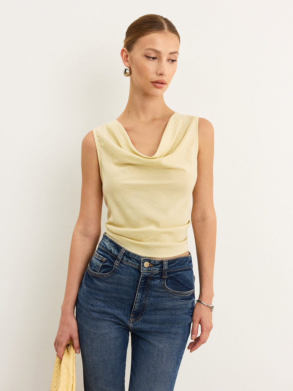 Bağlamalı Fiyonklu Tank Top