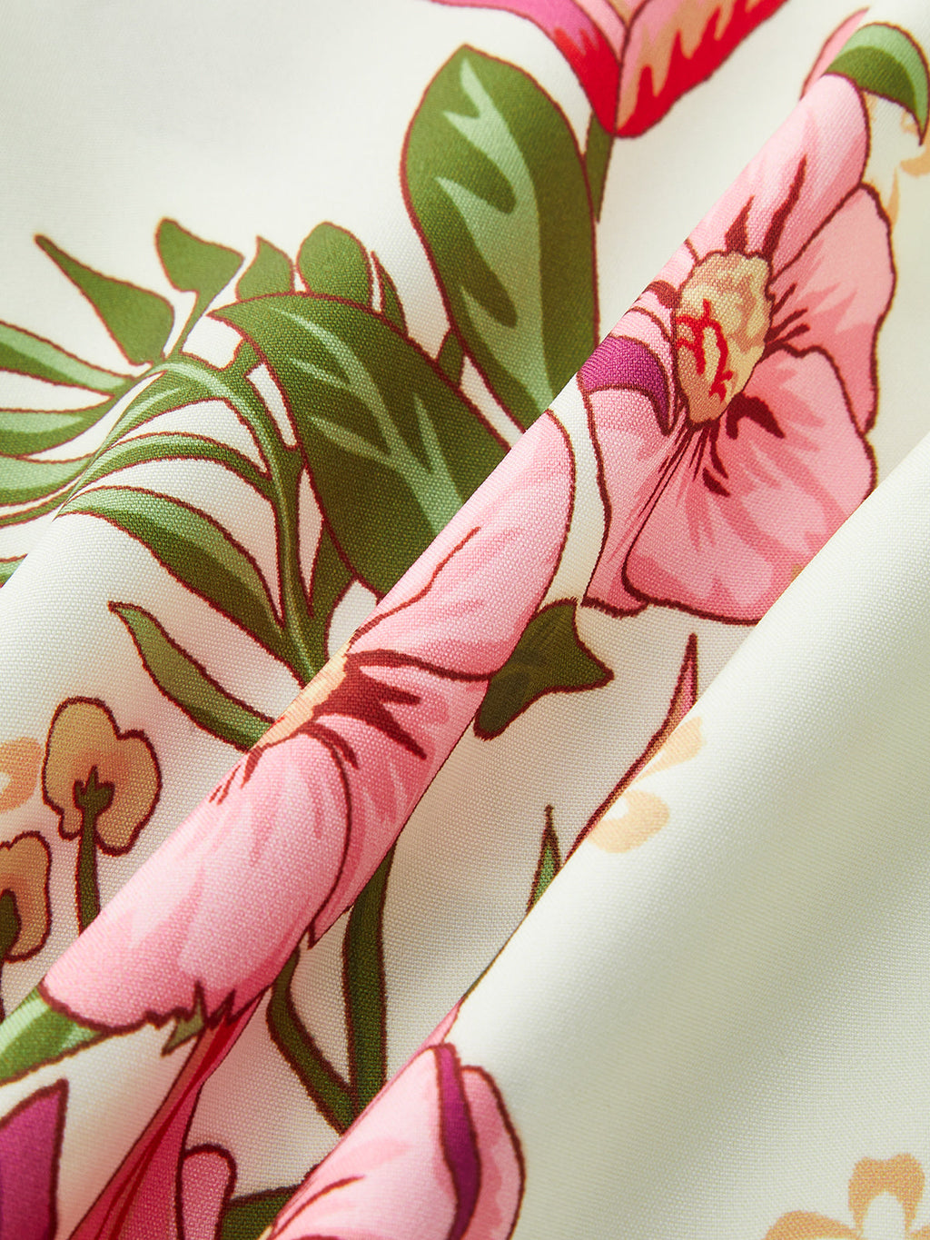 Çiçek Desenli V Yakalı Bağcıklı Body