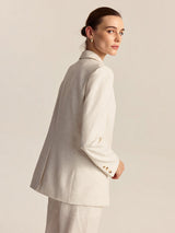 Tencel-Keten Karışımı Blazer