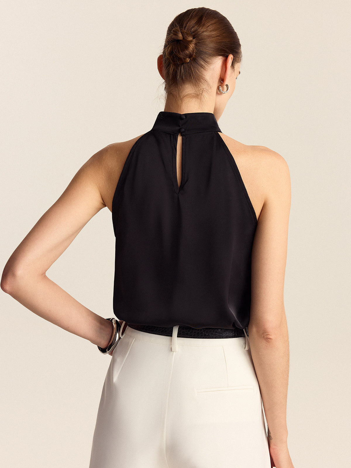 Saten Halter Üst