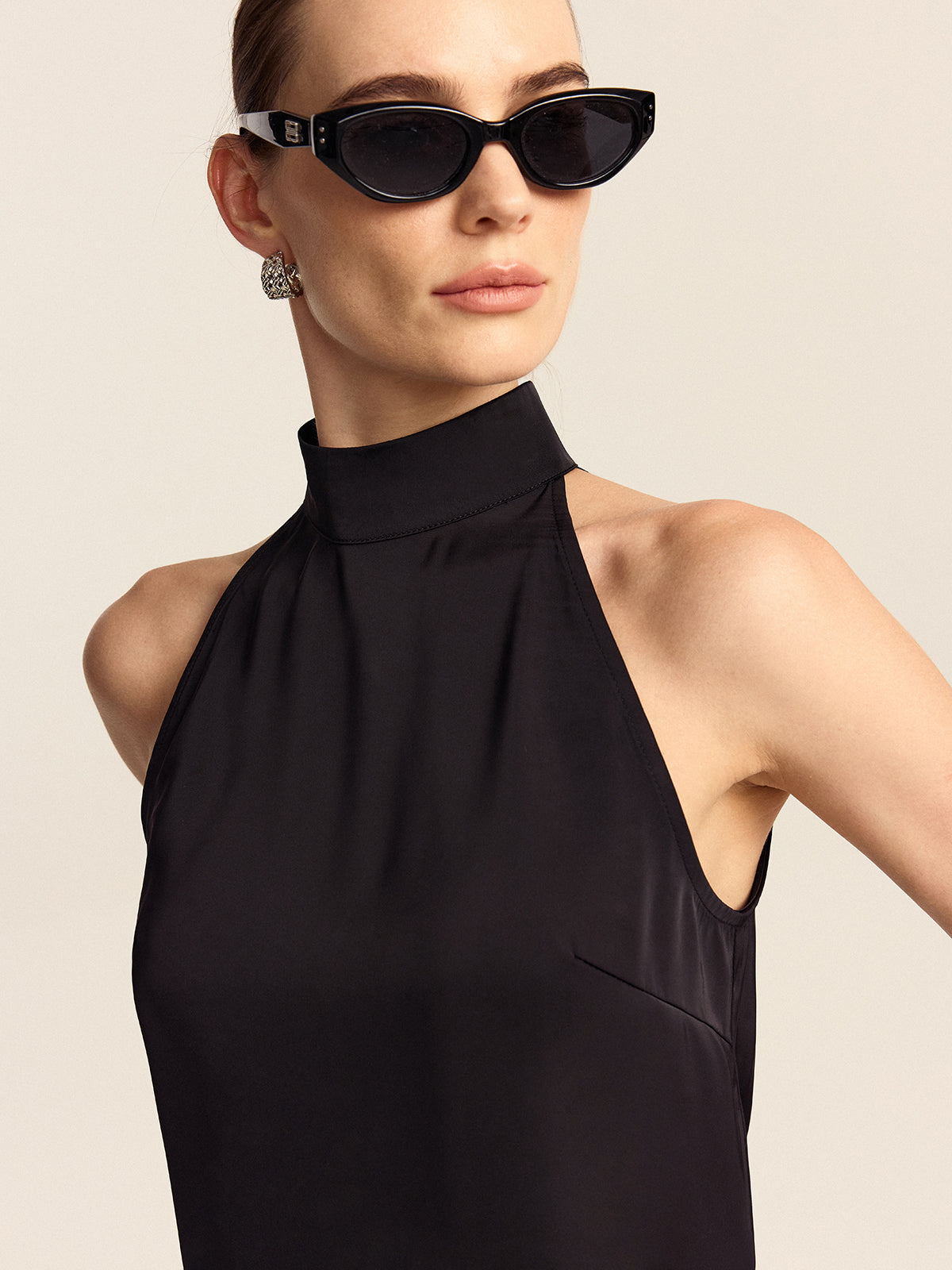 Saten Halter Üst