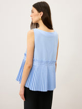 Pileli Etekli Tank Top