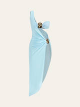 Altın Detaylı Bikini Ve Örtü