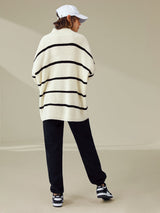 Büyük Boy Kaburgalı Balıkçı Yaka Kazak