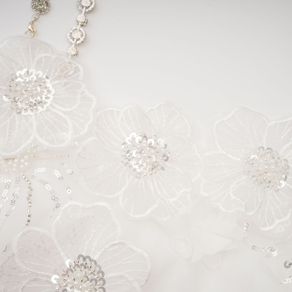 Suzette kristal mini elbise