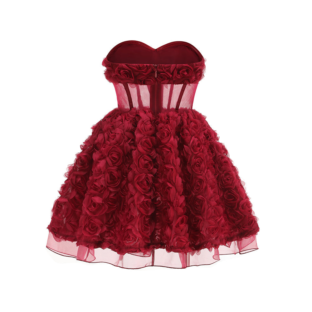 Rachel Bloom Korse Mini Elbise