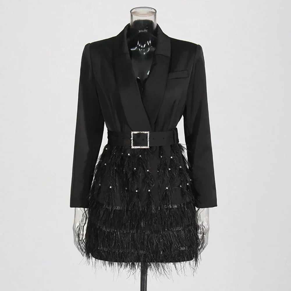 Delicia Blazer Mini Elbise
