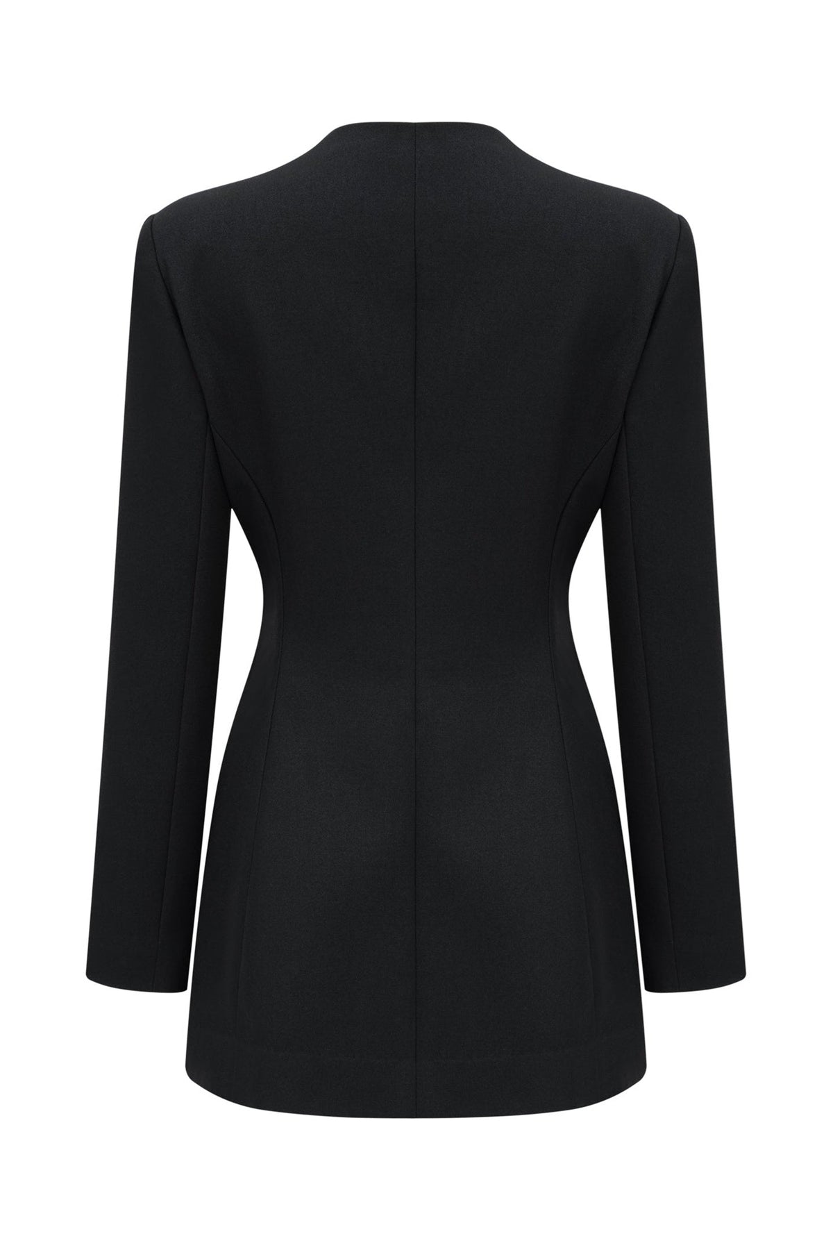 Hedy Kare Yaka Blazer Mini Elbise