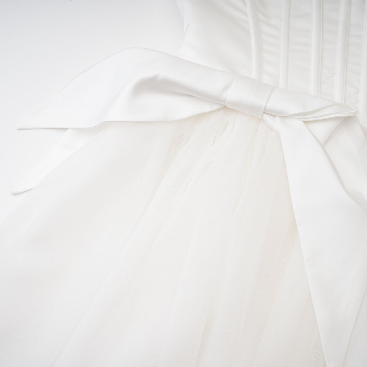 Joséphine tül mini elbise