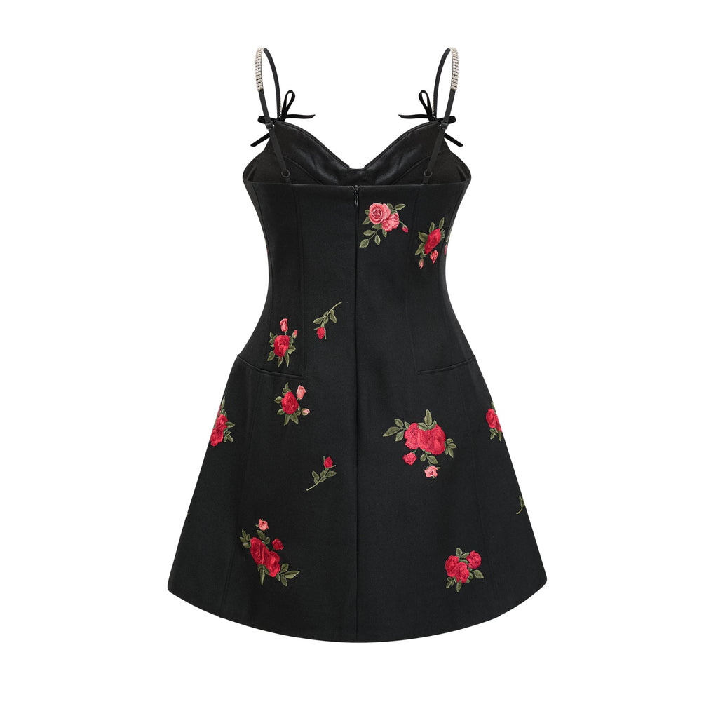 Jovanna çiçek mini elbise