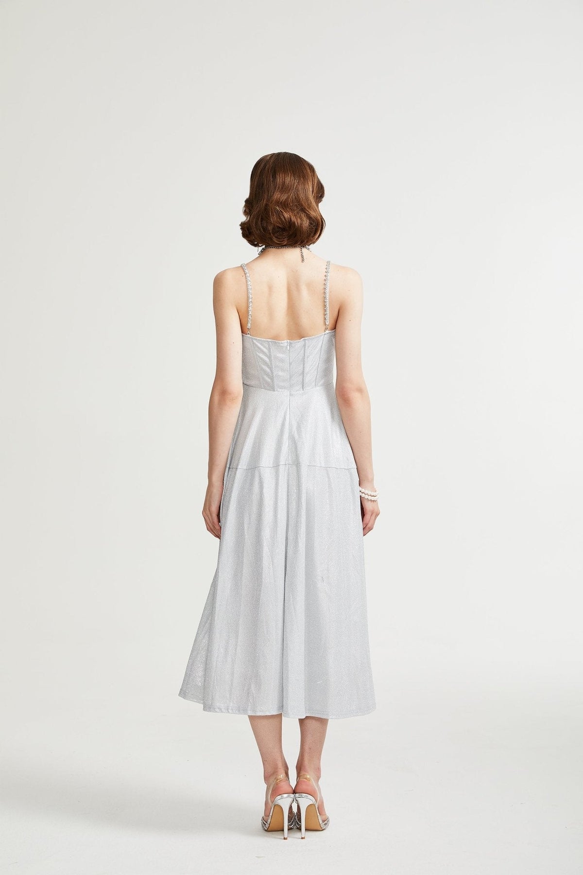 Belladra midi elbise
