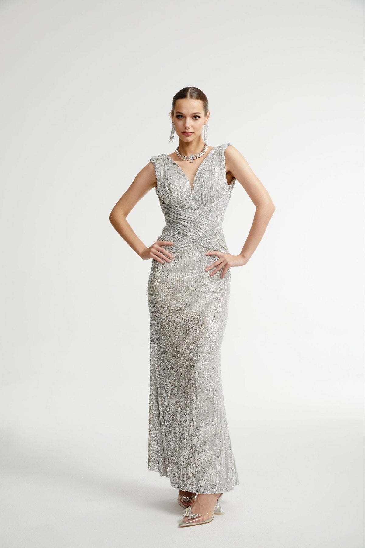 Caelia maxi elbise