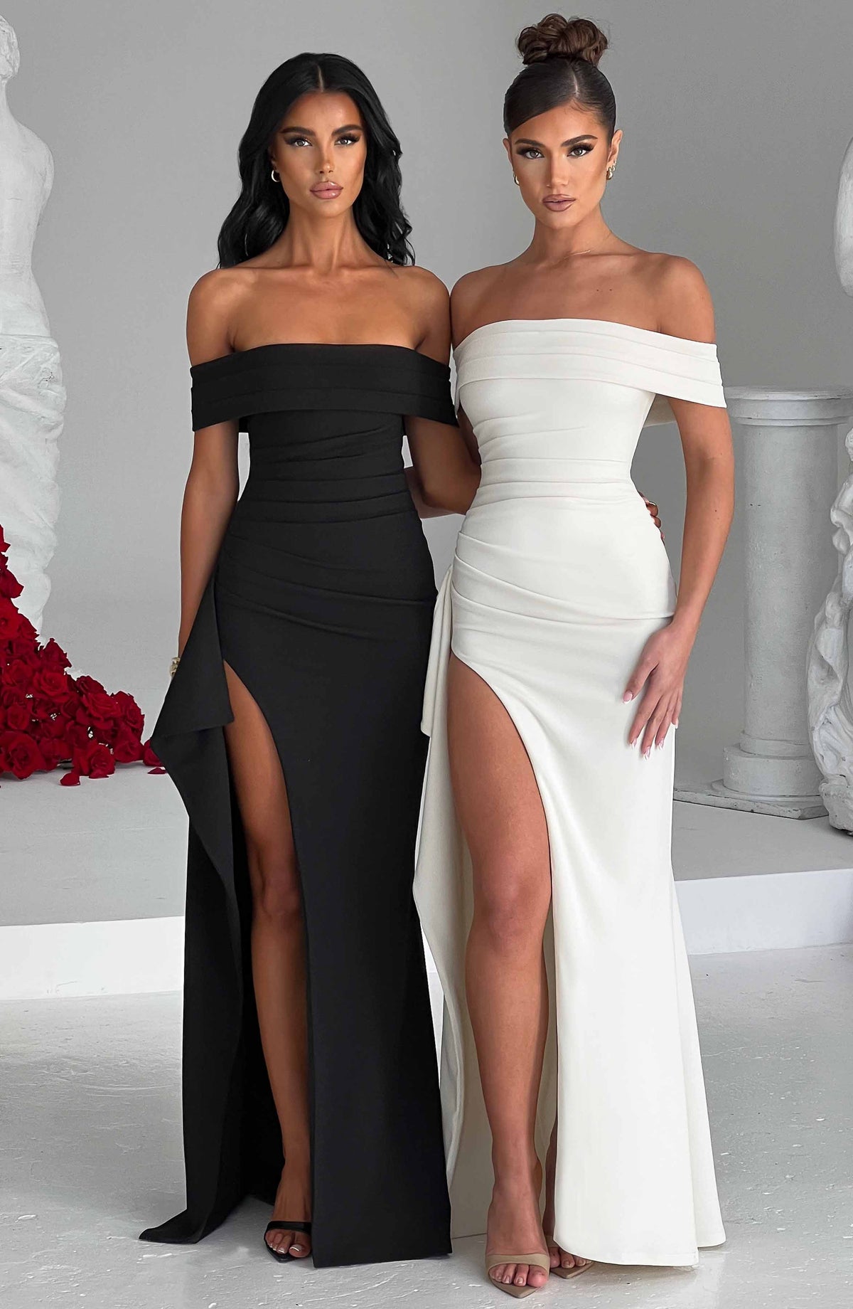 Joyce Maxi Elbise - Siyah