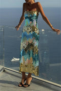 Moira Payetler Cami Maxi Elbise